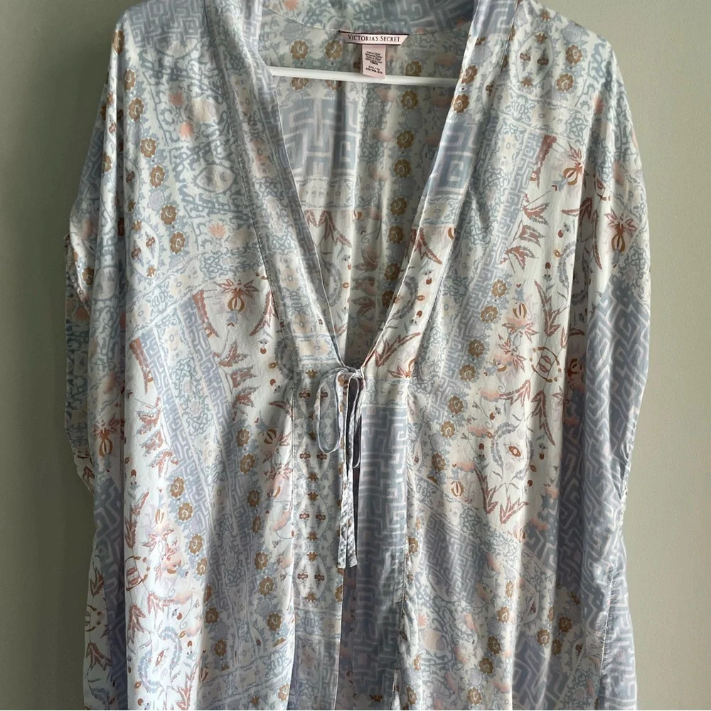 Victoria’s Secret Kimono Swim Cover Up - Floral Boho - O/S - Picture 7 of 11